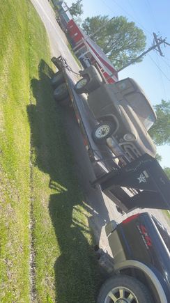 The day we got it out of the barn. 