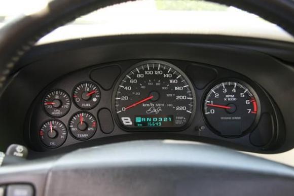 Signature Series Guage Cluster