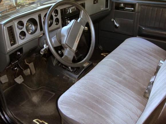Looking for bucket seats to put in here.