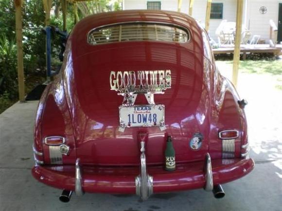 48 Fleetline Aerosedan Back view