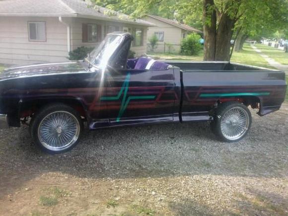 MY CUSTOM HARD TOP CONVERTIBLE  1985 C10