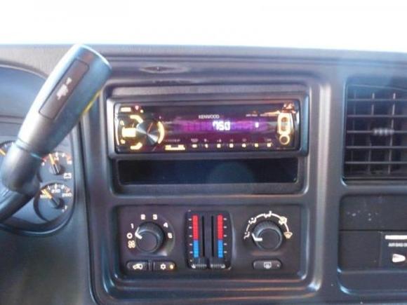 Kenwood KDC-255U replaced the factory Bose radio (CD wouldn't work).