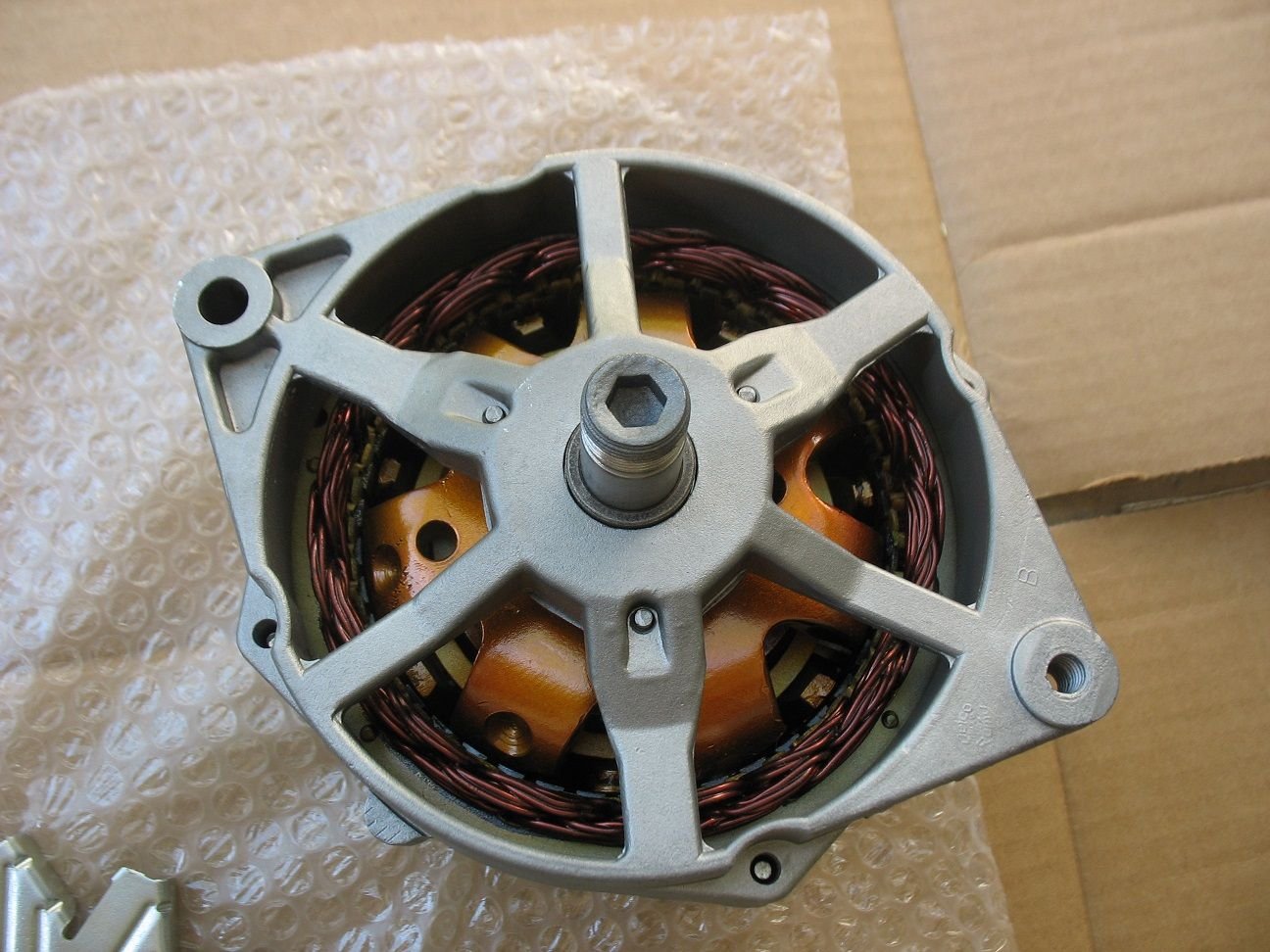 '69 H/O and 442 1100852 55 amp OPEN FACE alternator rebuilt/restored