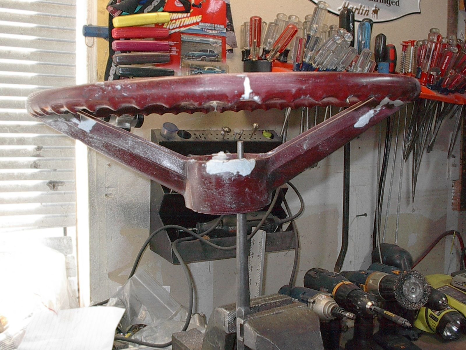 Anyone restore their own steering wheel?