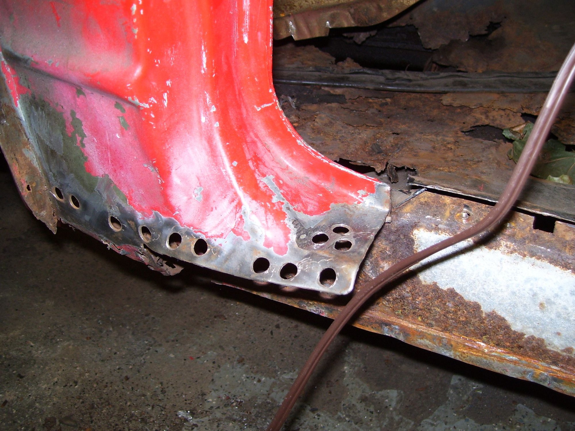 lots of spot welds to cut out 1000's of em