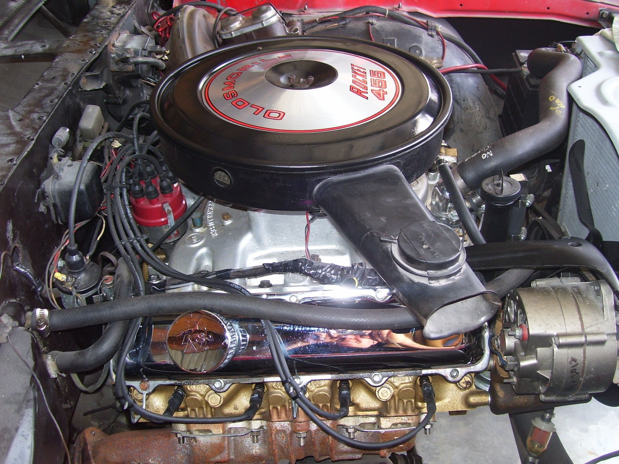 455 swap from 350....bonus pic LOL