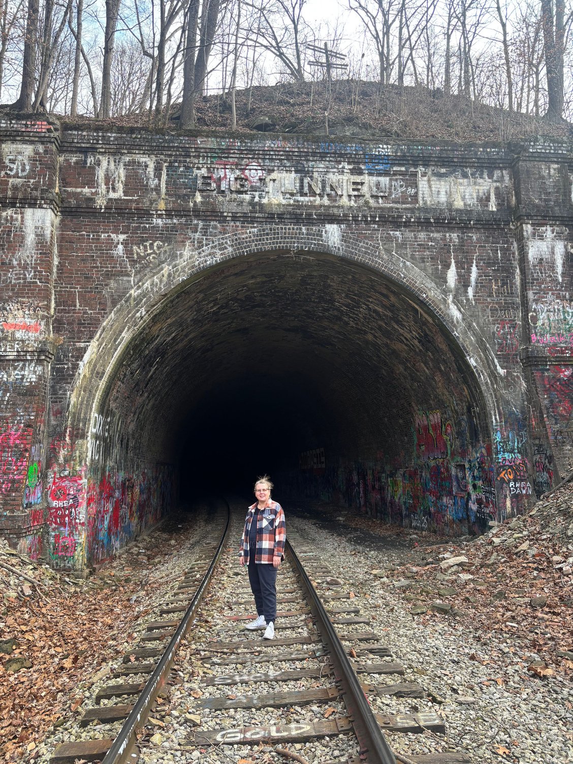 My wife. I�m a lucky guy, my wife enjoys the same oddball style of travel, and tolerate of my strange enjoyment of strange interest of roadside attractions. 