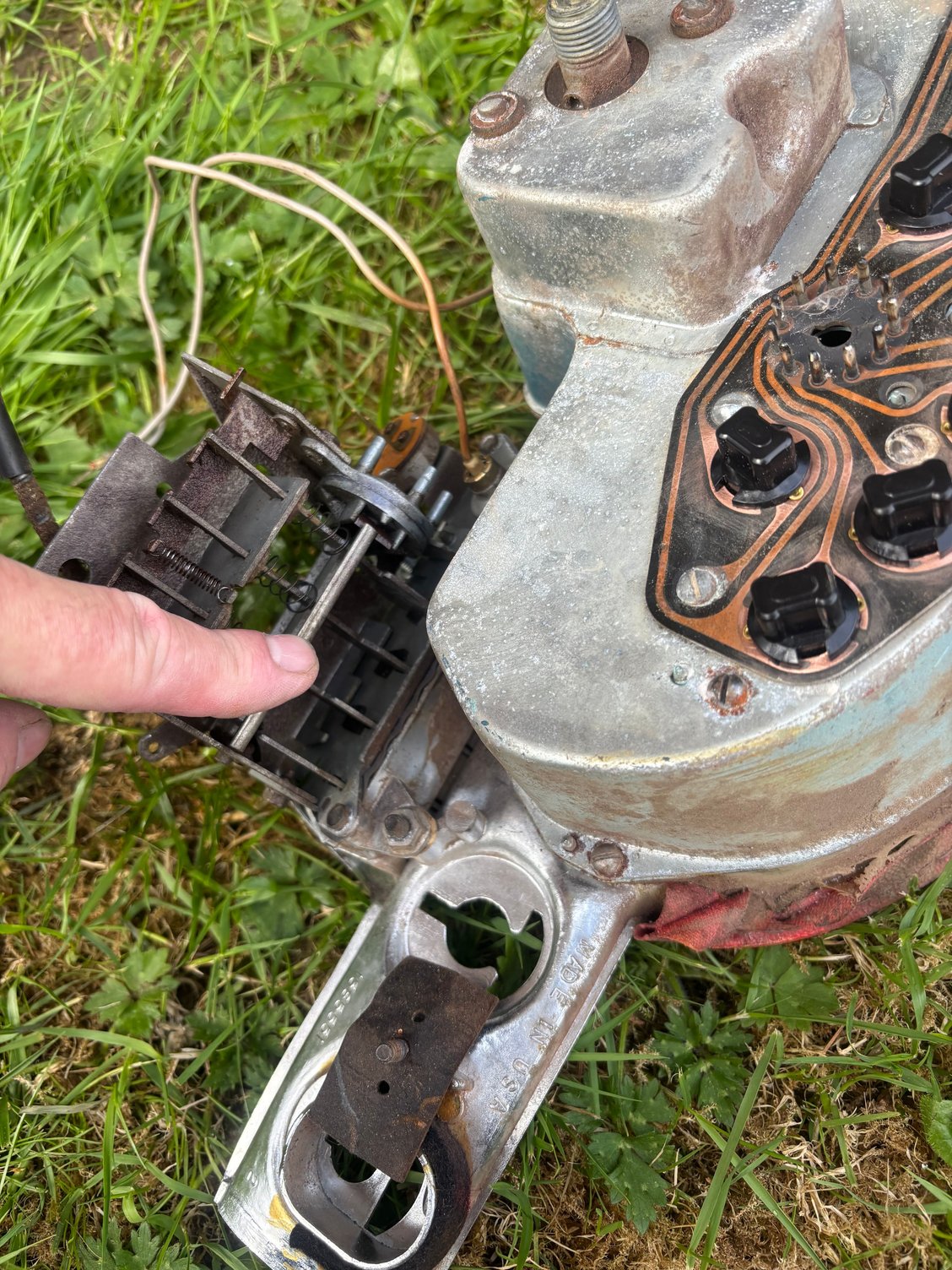 Turns out, there was a massive vacuum leak from the heater side