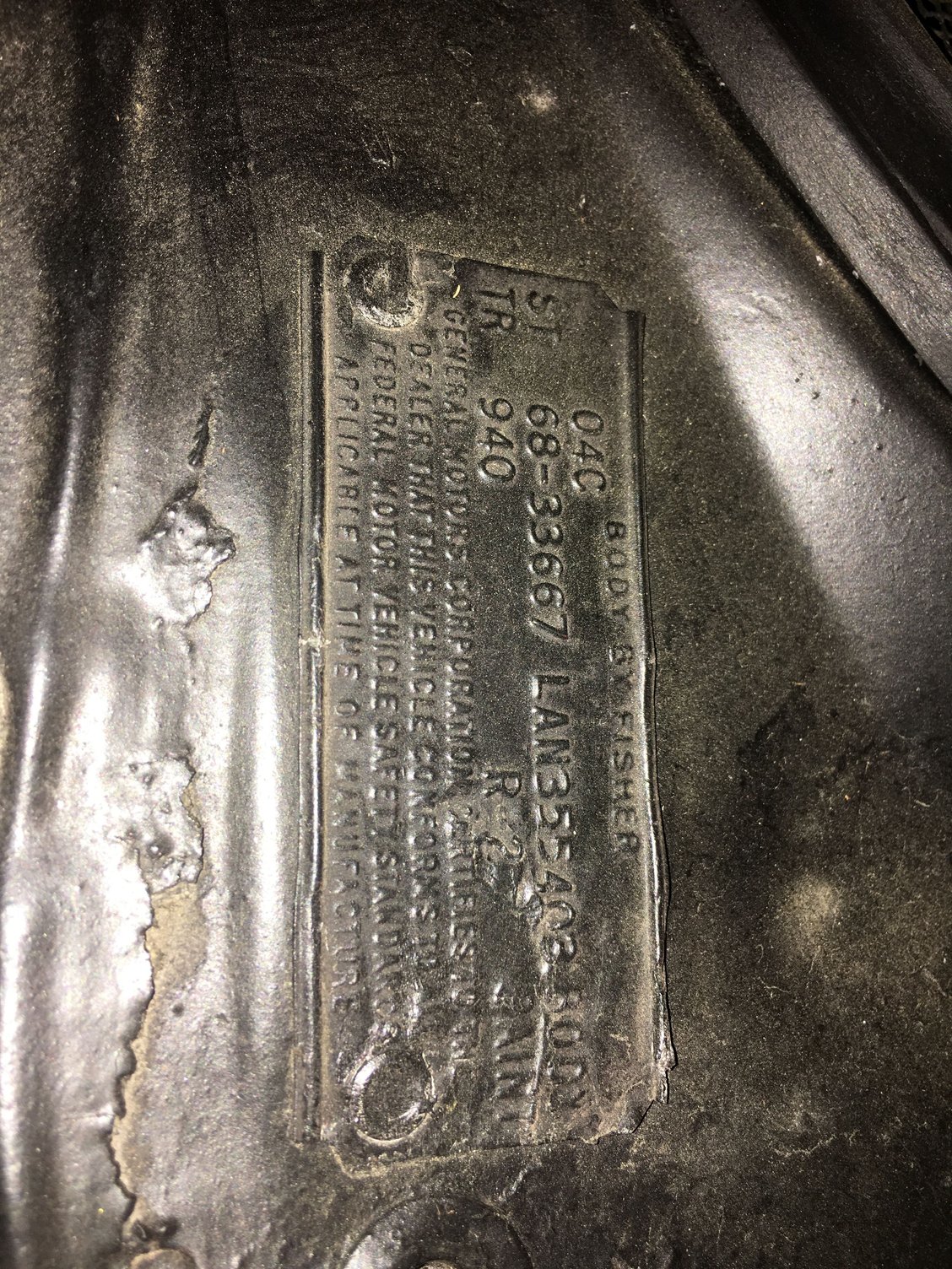 Installing Cowl Tag Rivets