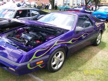 This is my wife Laura's (55) 87 Dodge Daytona.