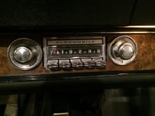 Radio from donor car