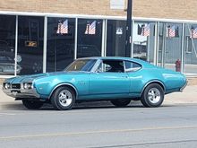 Took a nice drive to Sheridan MI and stopped at an Olds showroom