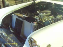 Diesel engine in car with Turbo 475 Trans