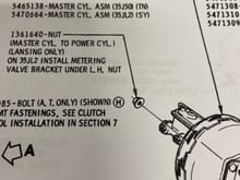 PIM showing the nut which has the built in washer. I am sure there is a technical name for that style of nut. 