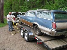 Picking up a parts vista over by Montegue MI. Car is gone now. 