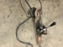 shifter and wiring harness with linkage