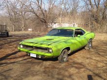 My 1970 Plymouth 'cuda 383