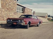 Fresh off the dealer lot. Cheyenne Wyoming 1966