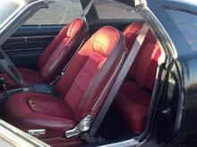 In tell I can afford to get the seats upholstered I put these seats in froma 73 Grand am. They recline and have lumbar support.