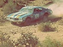 Ex-James Garner, Vic Hickey-built, 1969 NORRA Mexican 1000 2nd in class,1969 &quot;Goodyear Grabber&quot; Oldsmobile 442 Baja Racer
Estimate: US$60,000 - 80,000