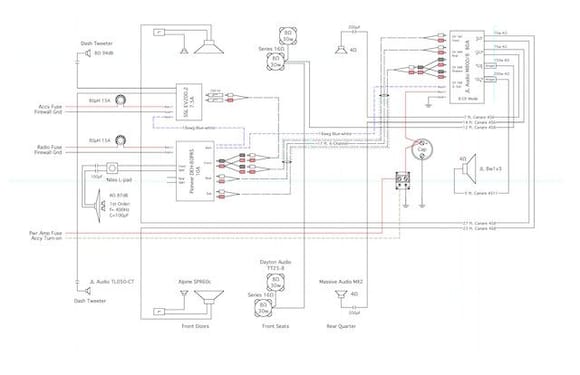 This is the block diagram for the audio system.  I've attached a larger version in the attachments at the end of this post.