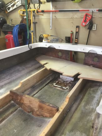 Additional Transom cut and being added