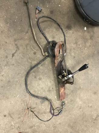 shifter and wiring harness with linkage