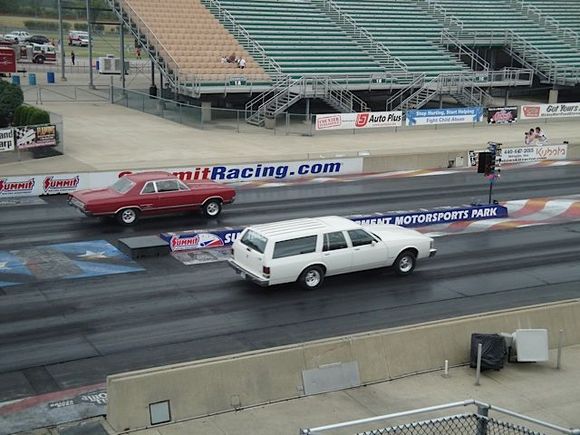 Norwalk 2012. Test-n-Tune, nice red-light!