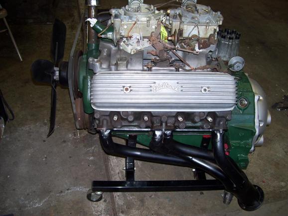 Spare engine with 2x4