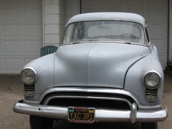 My Olds 88 coupe

55 Plymouth front bumper finally found a 50 Olds to replace it