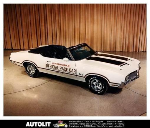 olds pace car at Olds