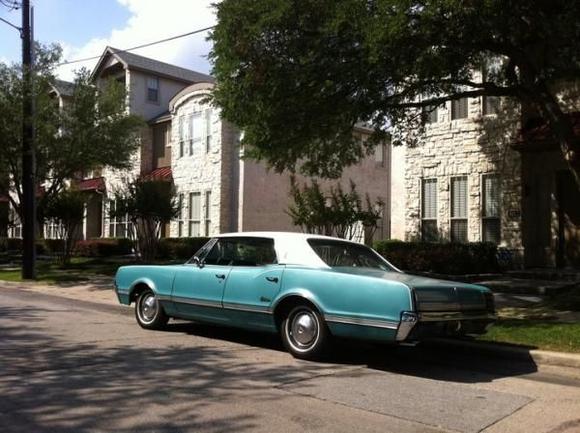 Olds 66 arrived in Dallas