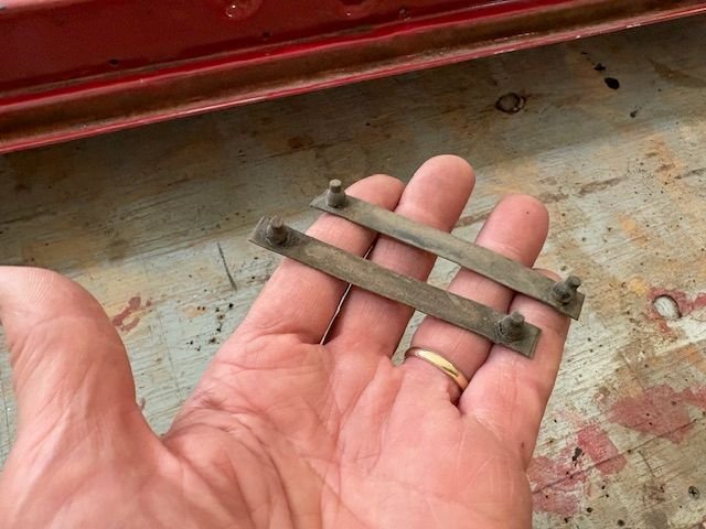 A little heat from the heat gun and I could get them out without damaging the retaining ****.