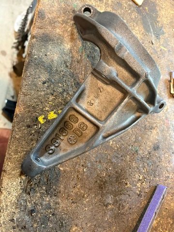 I will blast all accessory brackets and paint black, off the car