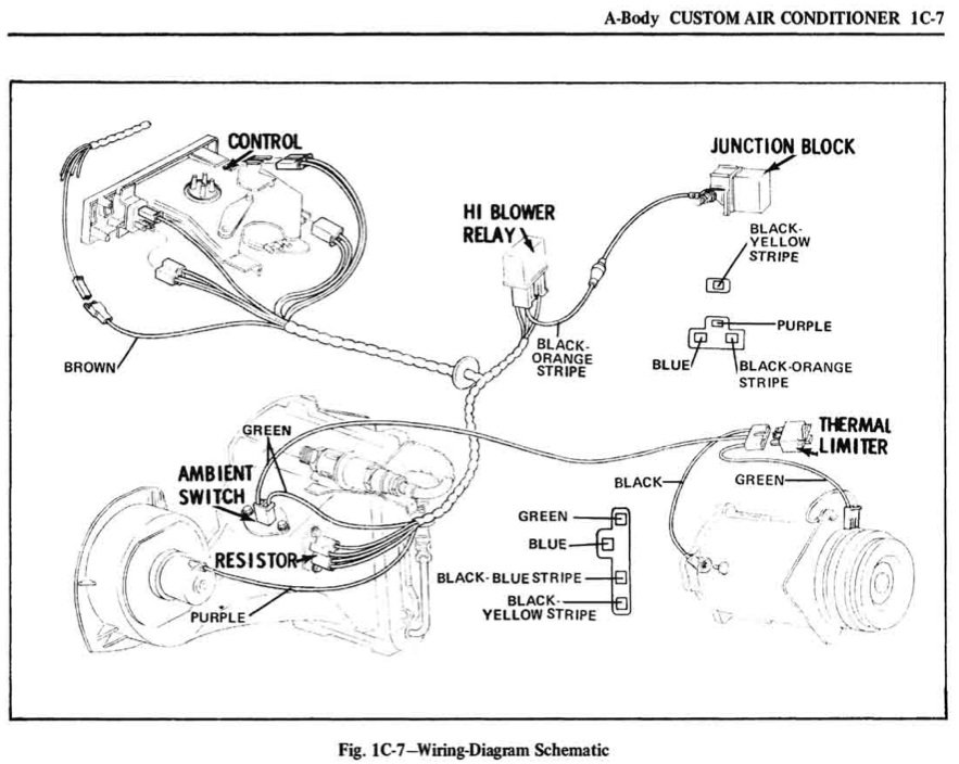 A/C high speed relay wiring - ClassicOldsmobile.com