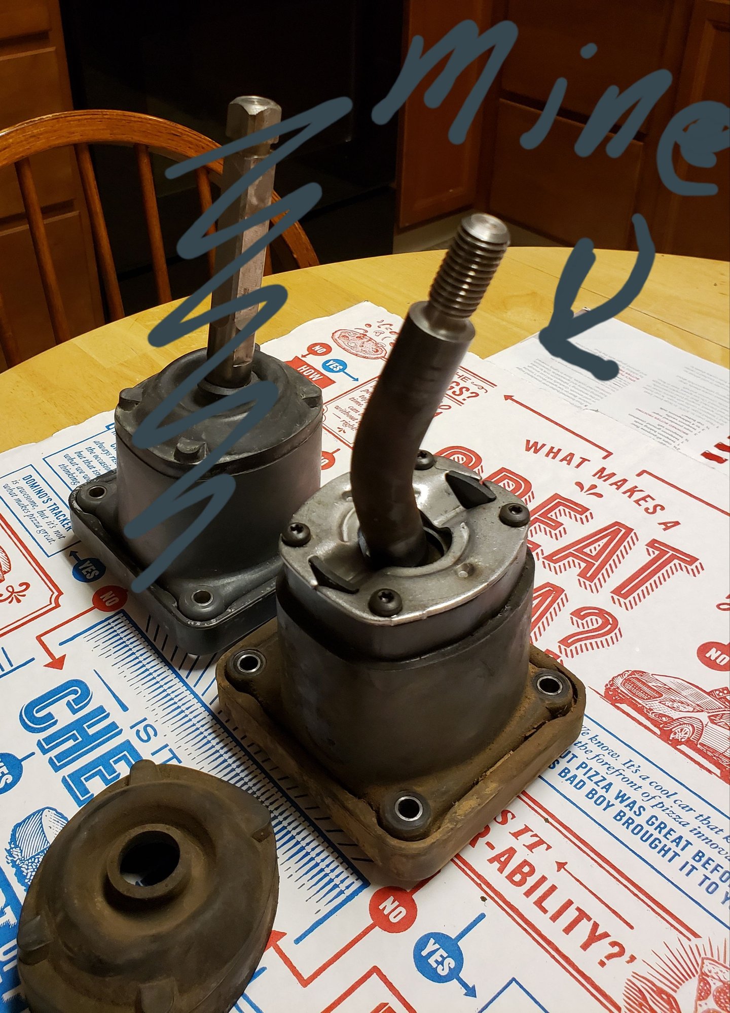 02 Ram 1500 NV3500 Shift tower?