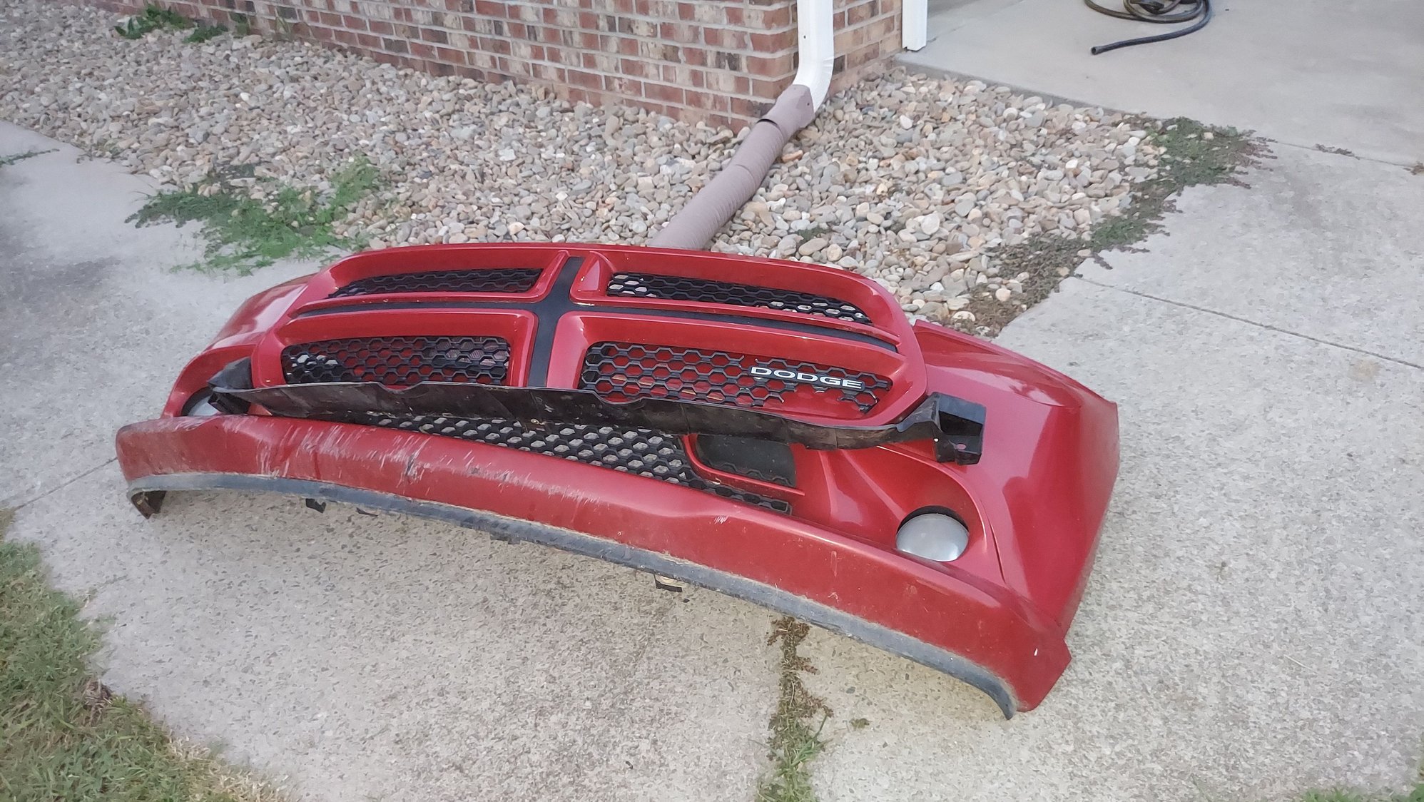 I had to replace the crushed front end.  All I could find for a decent price was a front part with the chrome crosshatch.  I am having it all repainted.  Sadly, I found that I could have swapped the entire front end with the 2014-2019 for about $500 and kept the headlights.  I do not care for the ones with the single LED.  The 2024 I have has the dual LED.  They look better but are not a direct swap to my auto adjusting factory projectors.