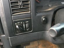 This was a good spot to mount my switch. It made wiring easy putting it here. I removed the lower panel below the steering column to do this but did not take pictures while I did the project.