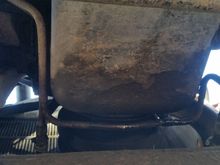 Front of block. What would cause this leak?