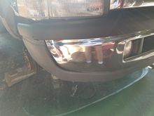 Both sides, stupid gaps! But, getting ready to bolt on that bottom piece(plasti crapped in black) and that will somehow fill the gaps a good bit.