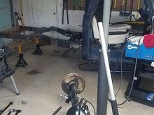 Rearend out for final welding