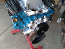 New water pump, painted timing cover