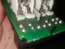 Circuit board with switches