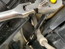 Using the stock location for the passenger ground. 