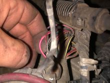 Same wire coming into fuse box Red/orange? 