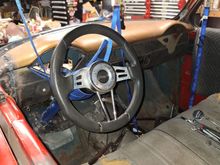 Grafting-in 55 Bel Air Dash