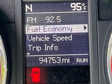 It is stuck in this. Buttons on steering wheel won’t change it