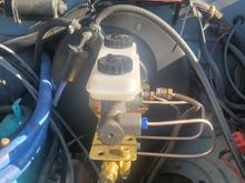 New one sitting there, not plumbed into truck yet.