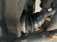 Passenger side turned front view