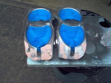 inserts sanded, taped and bondoed